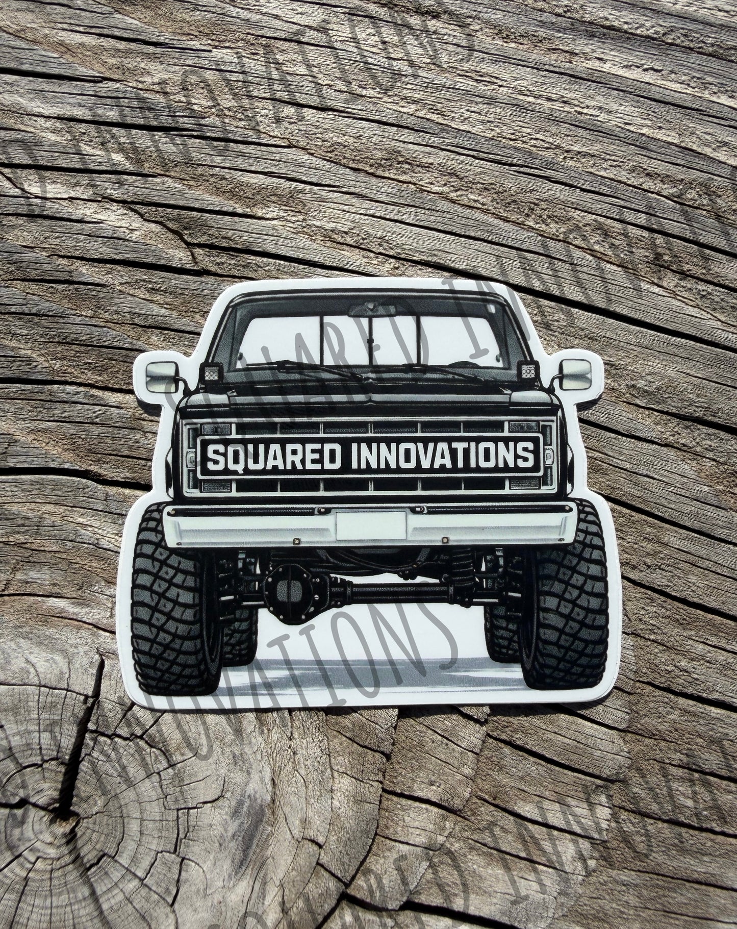 Squarebody Sticker