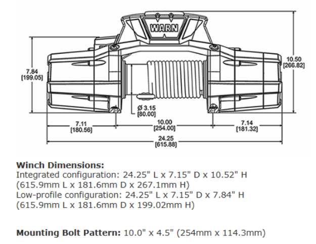 Warn ZEON PLATINUM 10K | 92810