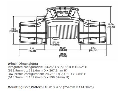 Warn ZEON PLATINUM 10K-S | 92815