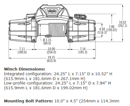 Warn ZEON 10-S SYNTHETIC | 89611