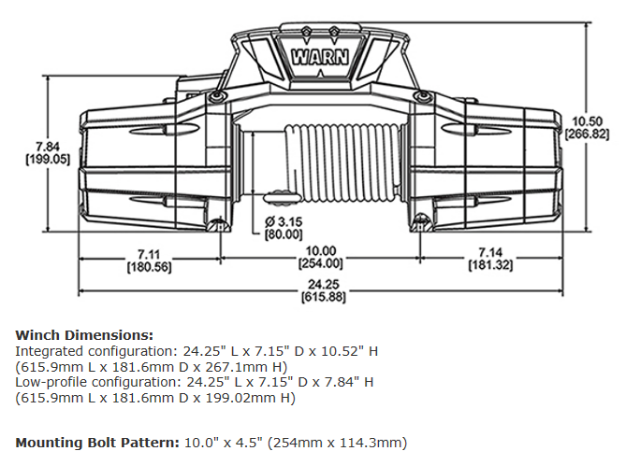 Warn ZEON PLATINUM 12K | 92820