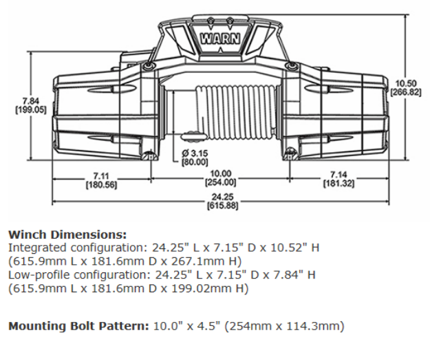 Warn ZEON PLATINUM 12K-S | 95960