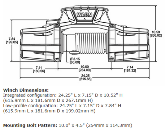 Warn ZEON PLATINUM 12K-S | 95960