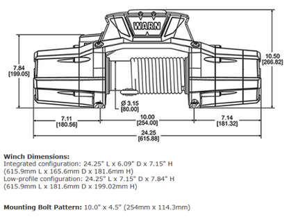 Warn ZEON 12-S SYNTHETIC | 95950
