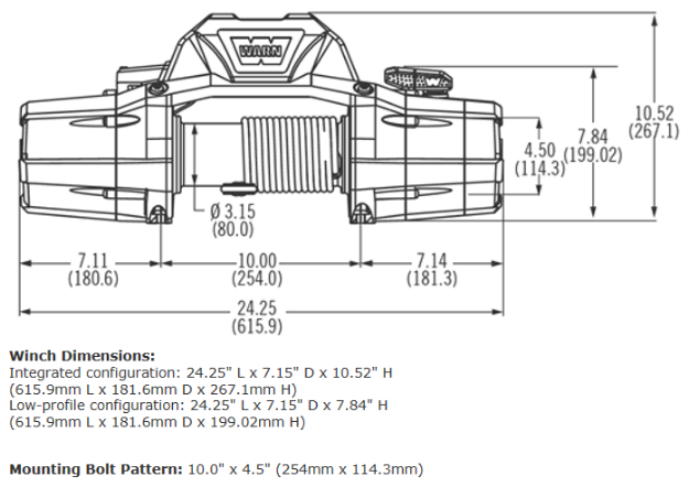 Warn ZEON 8-S SYNTHETIC | 89305