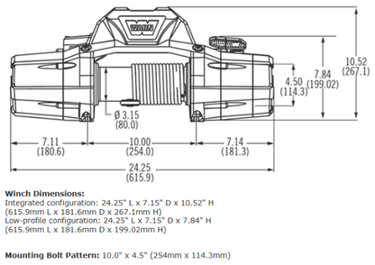 Warn ZEON 8-S SYNTHETIC | 89305