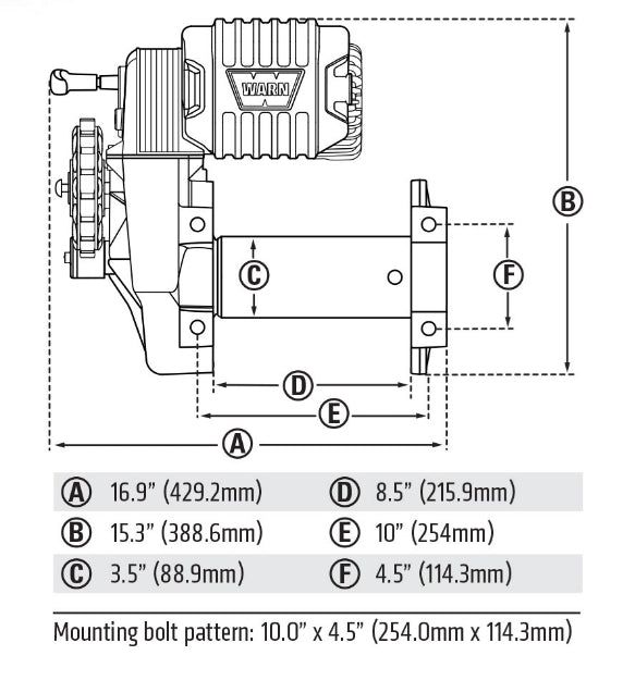 Warn M8274-S 10K SYN | 106175