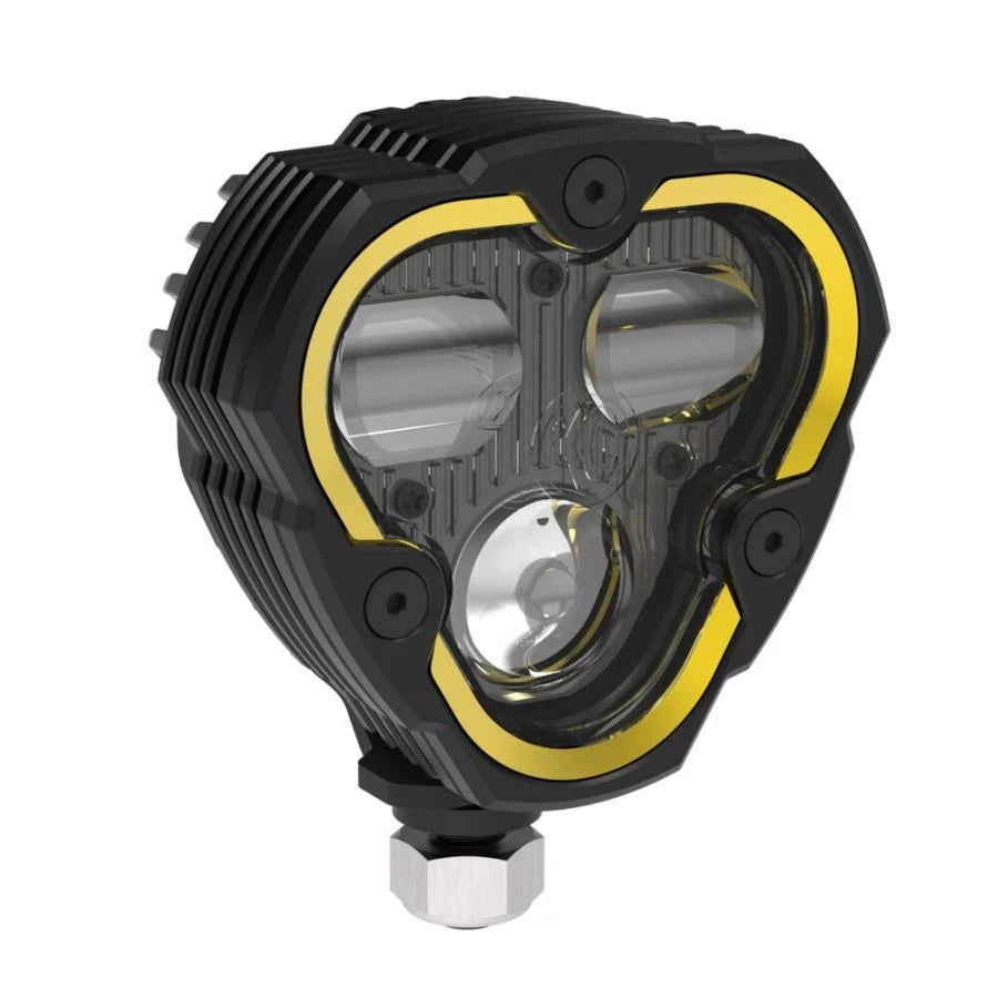 KC HiLiTES FLEX ERA® 3 Dual Mode SAE Fog LED Light Pods - 2-Light Master Kit | 0284