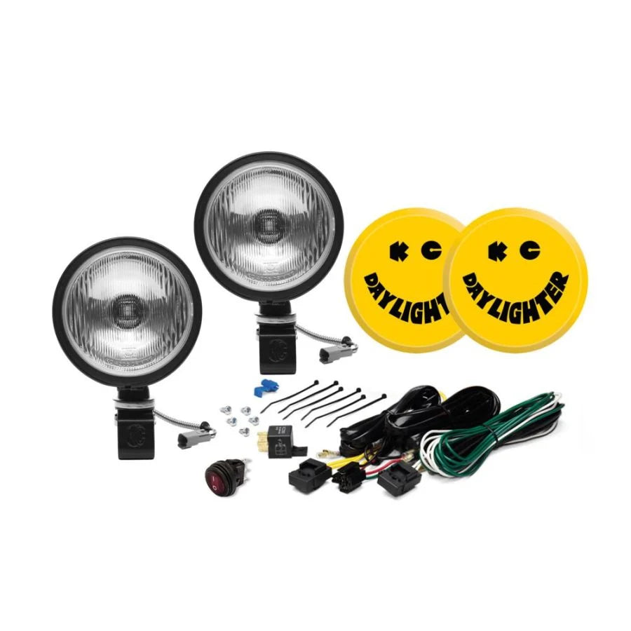 KC HiLiTES 6" Daylighter Halogen Pair Pack System