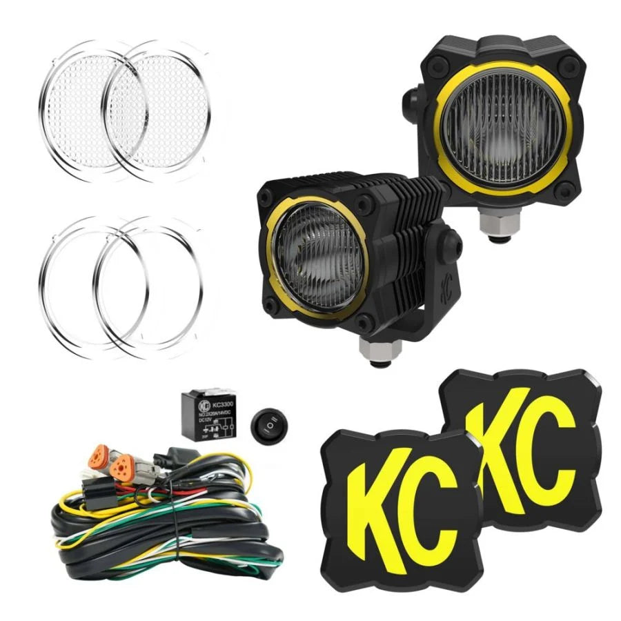 KC HiLiTES FLEX ERA® 1 - 2-Light Master LED Light Pod Kit | 0265