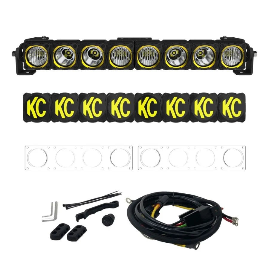 KC HiLiTES Gravity® Pro6 LED Light Bars 10"-50"