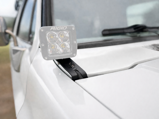 Squarebody Ditch Light Mounts (1981–1987 (91') Chevy/GMC) – No Drill Bolt-On Brackets