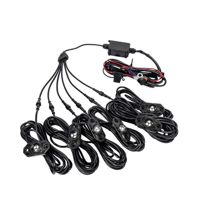 KC HiLiTES C-Series RGB Multi-Color Multi-Use LED 6-Light System - 5W Flood Beam | 0339