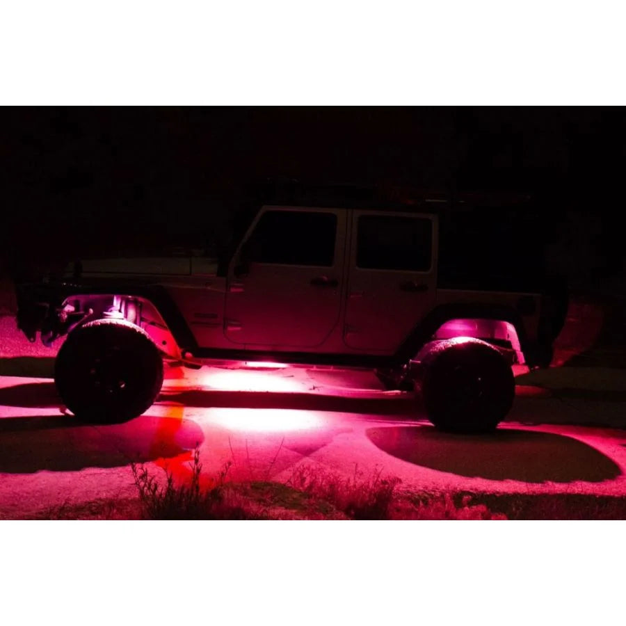 KC HiLiTES C-Series RGB Multi-Color Multi-Use LED 6-Light System - 5W Flood Beam | 0339