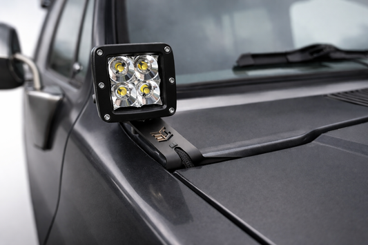 Squarebody Ditch Light Mounts (1981–1987 (91') Chevy/GMC) – No Drill Bolt-On Brackets