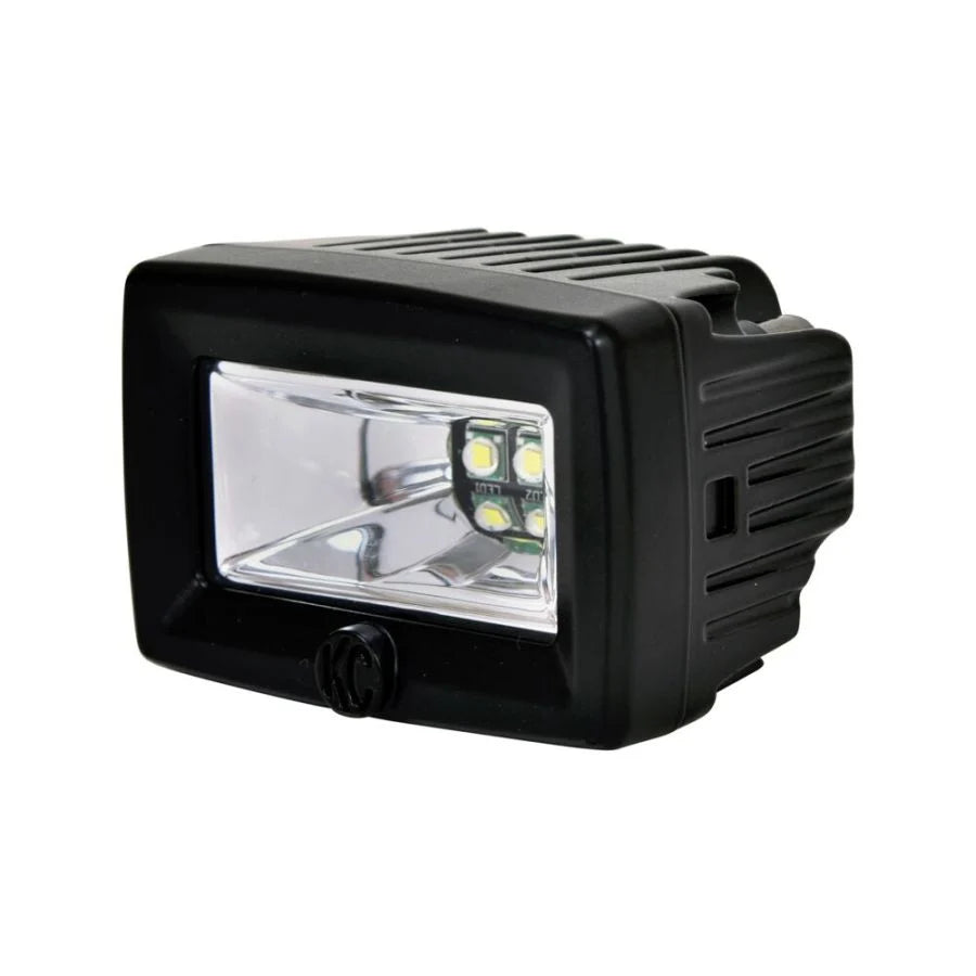 KC HiLiTES 2" C-Series C2 LED - 2-Light System - Backup - 20W Flood Beam | 0519