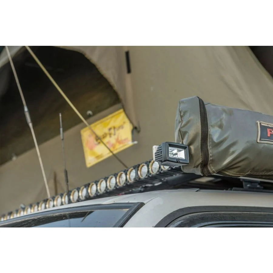 KC HiLiTES 2" C-Series C2 LED - 2-Light System - Backup - 20W Flood Beam | 0519