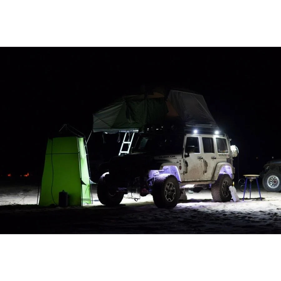 KC HiLiTES 2" C-Series C2 LED - 2-Light System - Backup - 20W Flood Beam | 0519