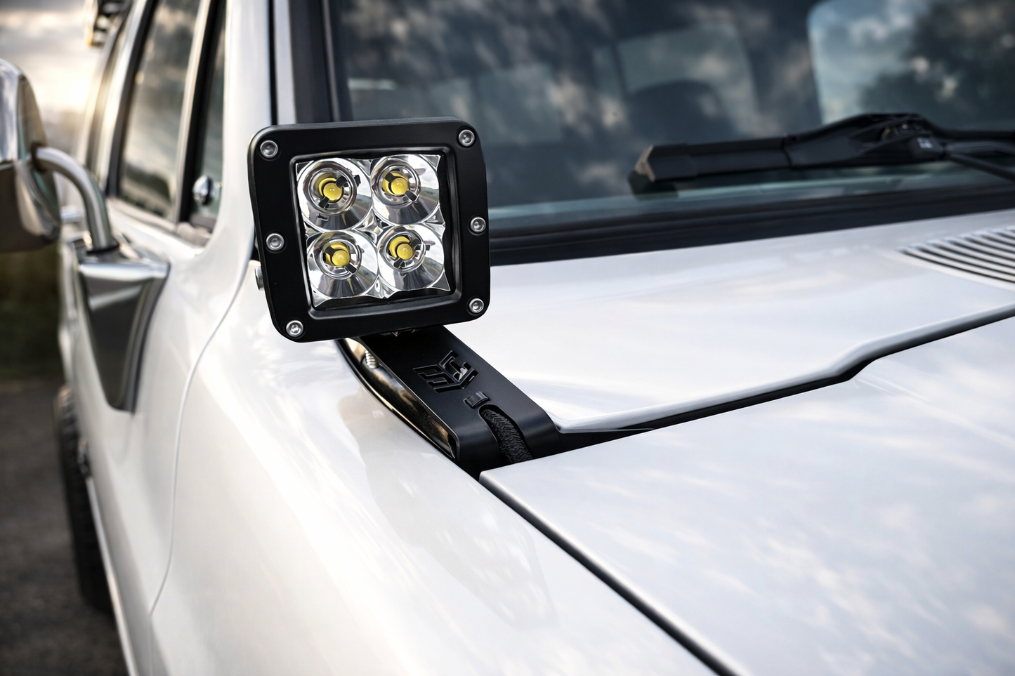 Squarebody Ditch Light Mounts (1981–1987 (91') Chevy/GMC) – No Drill Bolt-On Brackets