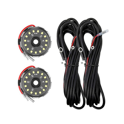 KC HiLiTES Two-Light Add-On Cyclone V2 Kit - Clear
