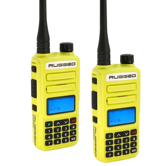 Rugged Radios Rugged GMR2 PLUS - GMRS and FRS Two Way Handheld Radio | GMR2-PLUS-2-PACK