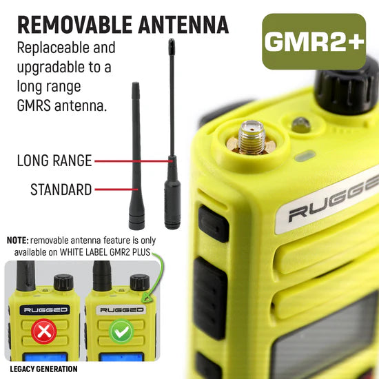 Rugged Radios GO BAG - High Visibility GMR2 PLUS Emergency Radio Bundle | RUGGED-GOBAG