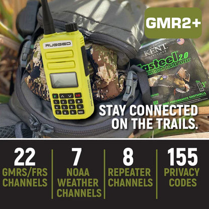 Rugged Radios GO BAG - High Visibility GMR2 PLUS Emergency Radio Bundle | RUGGED-GOBAG