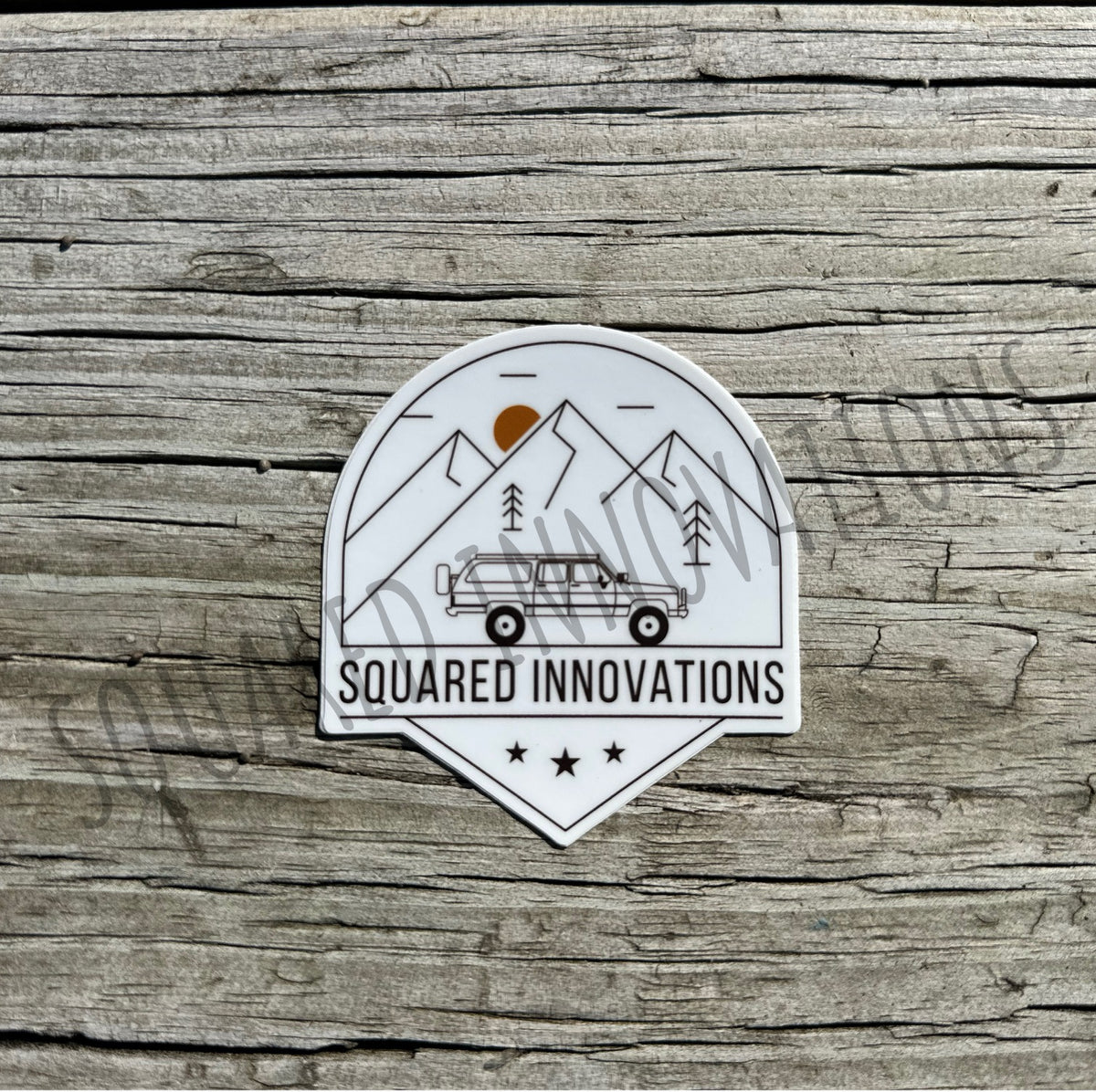 Overland Sticker Overland Suburban Sticker – Squared Innovations