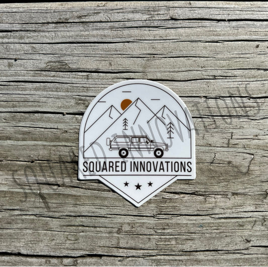 Overland Suburban Sticker