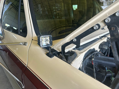 Square Body Ditch Light Mount