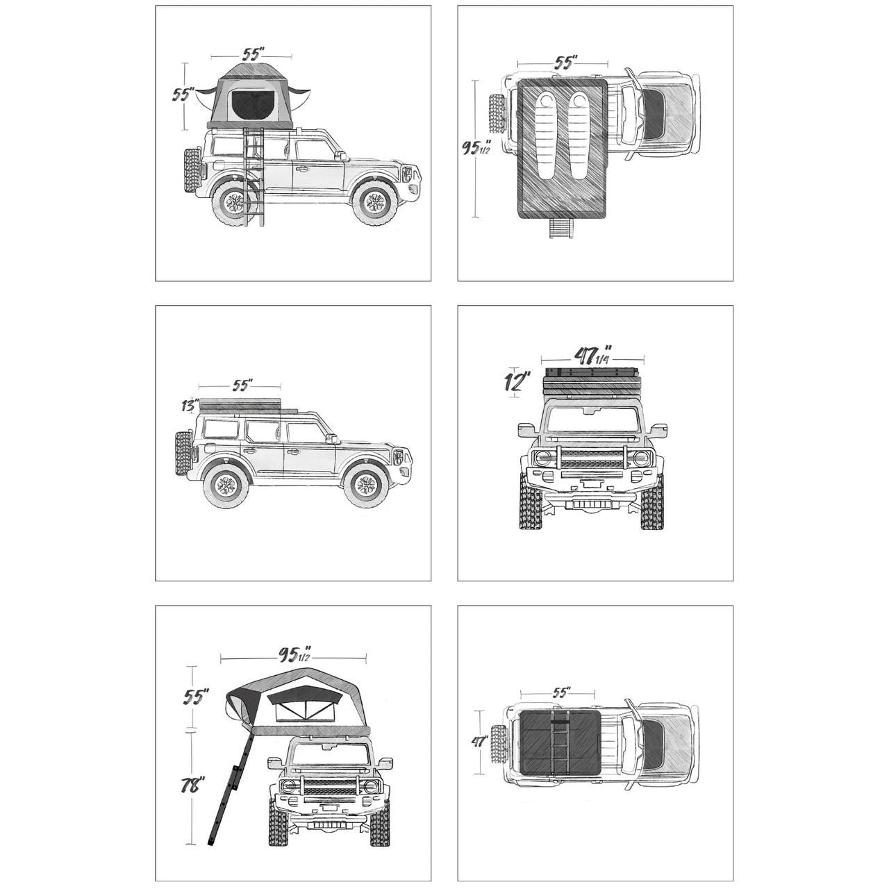 ARB Flinders Rooftop Tent | 803300A