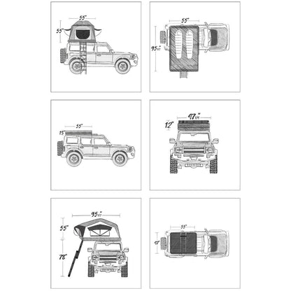 ARB Flinders Rooftop Tent | 803300A