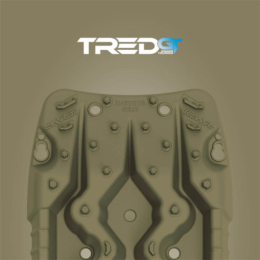 ARB TRED GT Military Green Recovery Boards | TREDGTMG