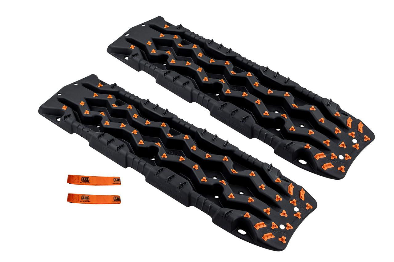 ARB TRED Pro Black/Orange Recovery Boards | TREDPROBOB