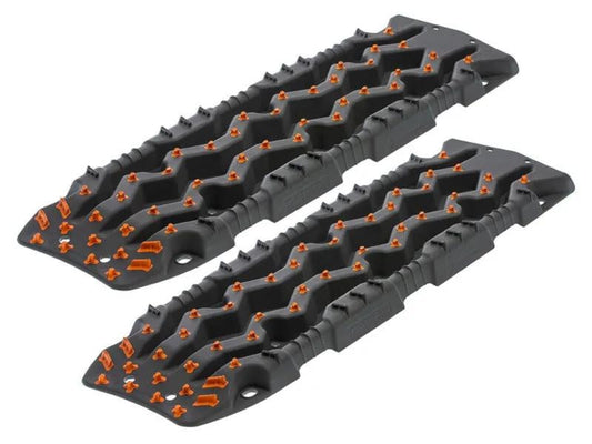ARB TRED Pro Monument Grey/Orange Recovery Boards | TREDPROMGO