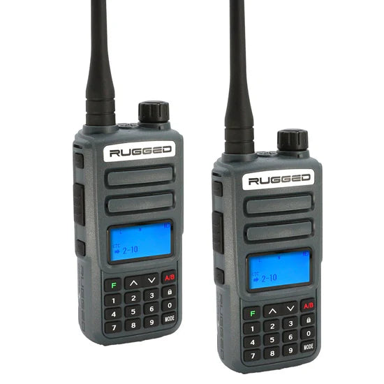 Rugged Radios Rugged GMR2 PLUS - GMRS and FRS Two Way Handheld Radio | GMR2-PLUS-2-PACK