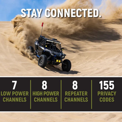 Rugged Radios G1 ADVENTURE SERIES Waterproof GMRS Mobile Radio Kit with Antenna | RK-G1