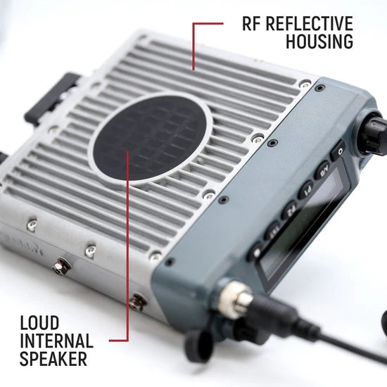 Rugged Radios G1 ADVENTURE SERIES Waterproof GMRS Mobile Radio Kit with Antenna | RK-G1